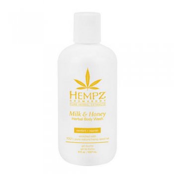 Hempz Гель для душа Milk & Honey Herbal Body Wash, 237 мл (Hempz, Молоко и мёд)