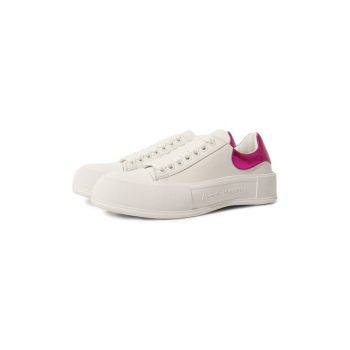 Кожаные кеды Deck Plimsoll Alexander McQueen