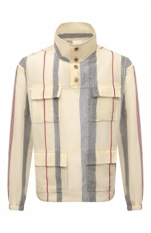 Рубашка из хлопка и шелка Giorgio Armani